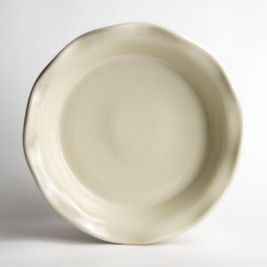 Frilly Pie Plates: Pearl