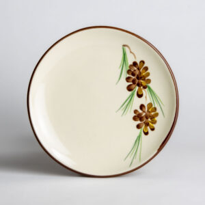 Coupe Salad Plates: Pinecone