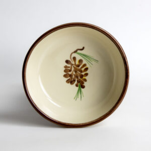 Coupe Soup Bowls: Pinecone