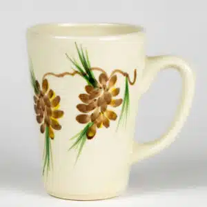 Latte Mugs: Pinecone