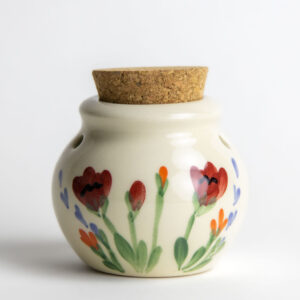 Storage Jars: Red Poppy