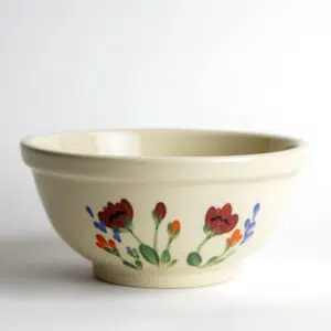 Pasta Bowls: Red Poppy
