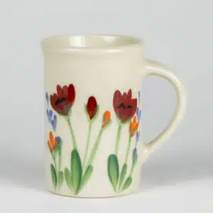 Teacups: Red Poppy