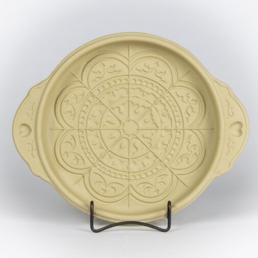Brown Bag Designs Shortbread Pan Baking Mix Set — Rose Window