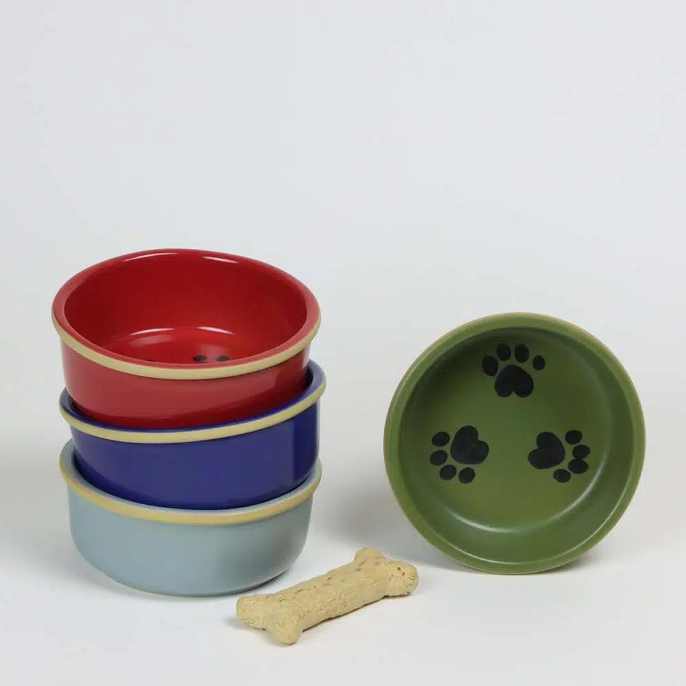 2026 Handmade Pottery Spring Gift Guide 12 Small Brookline Pet Bowls