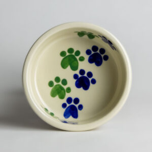 Small Classic Pet Bowls: Cool Walking Paws