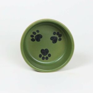 Small Brookline Pet Bowls: Moss