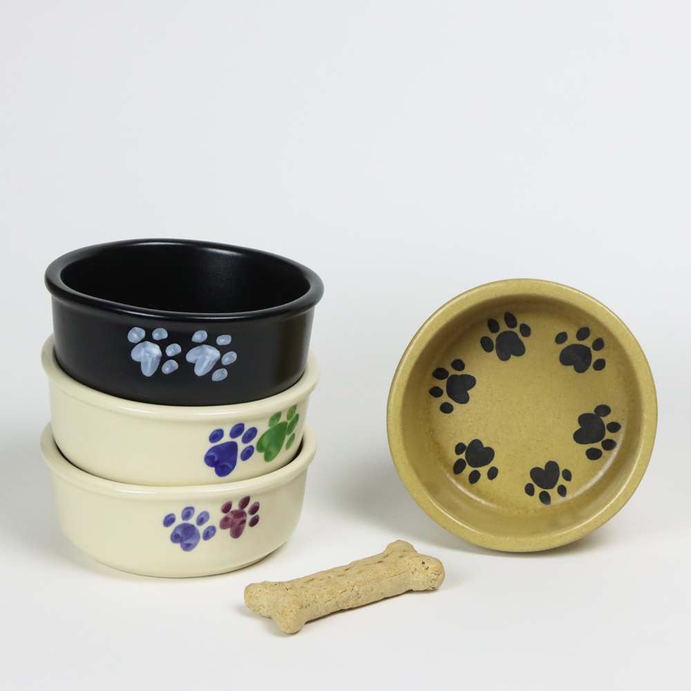 Stoneware Pottery Pet Bowls Emerson Creek Pottery