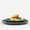 Stoneware Pottery Brookline Cake Plate Salad Plate Cookies