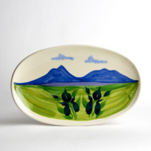 Oval Platters: Summer Peaks