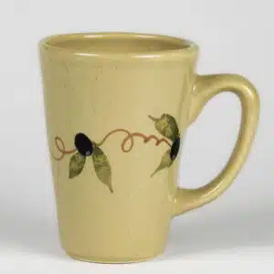 Latte Mugs: Tuscan Olive
