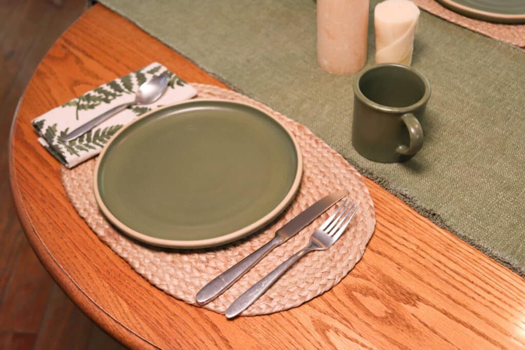 Brookline Dinnerware in Moss