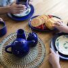 Tea Party with American Blue Mugs and Accessories