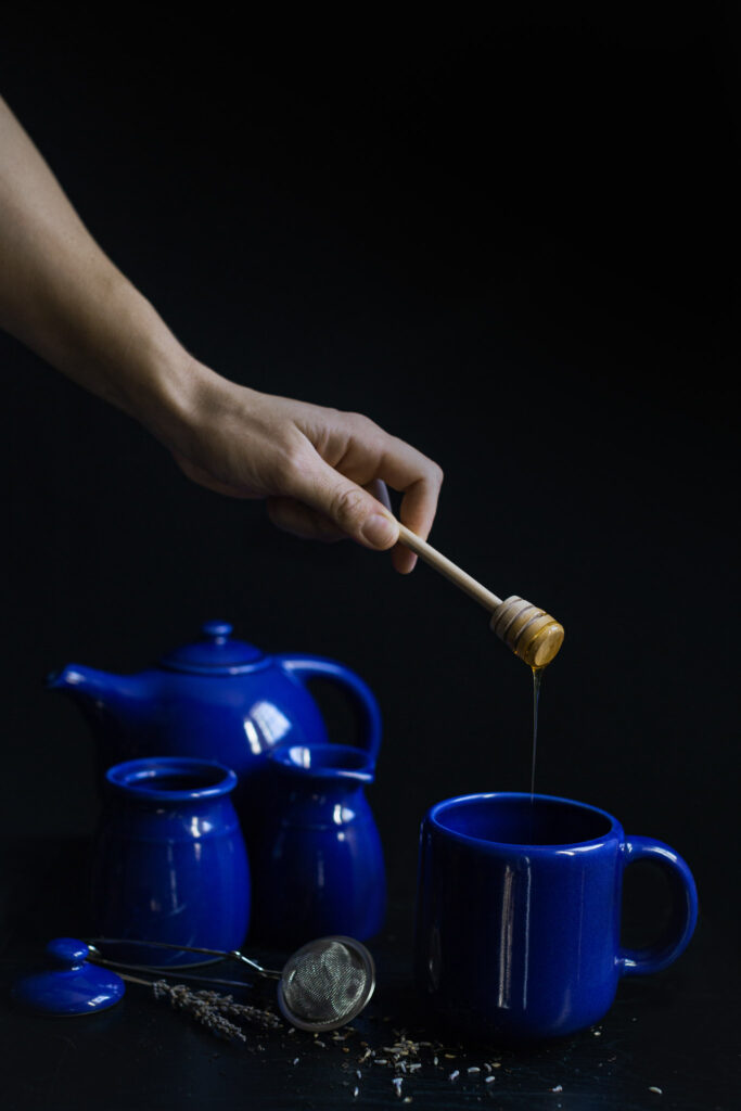 American Blue Tea Set