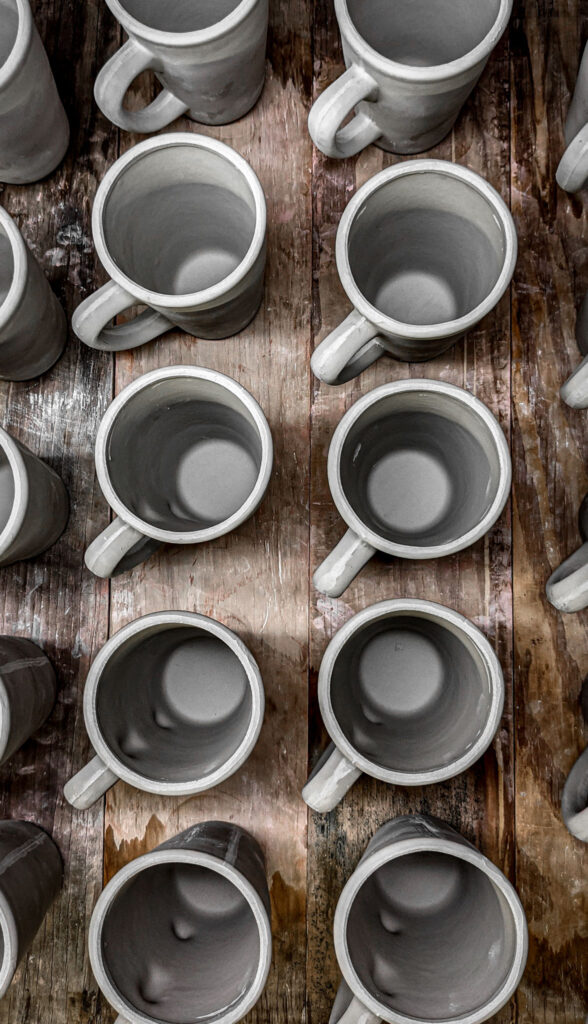 Unfinished Latte Mugs