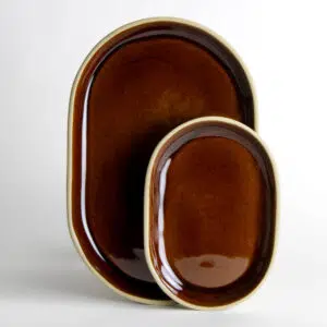 Brookline Tray Sets: Copper Clay