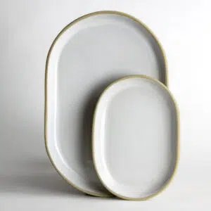 Brookline Tray Sets: Ivory