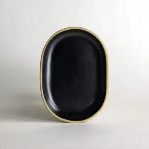 Small Brookline Oval Tray: Blackberry
