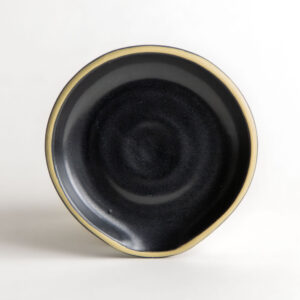 Stoneware Spoon Rest: Blackberry