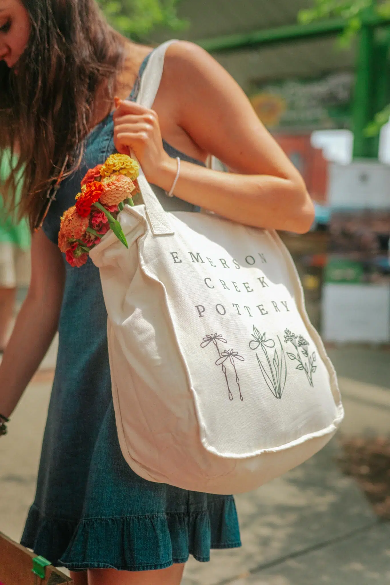 Wildflower Tote Bag | Emerson Creek Pottery