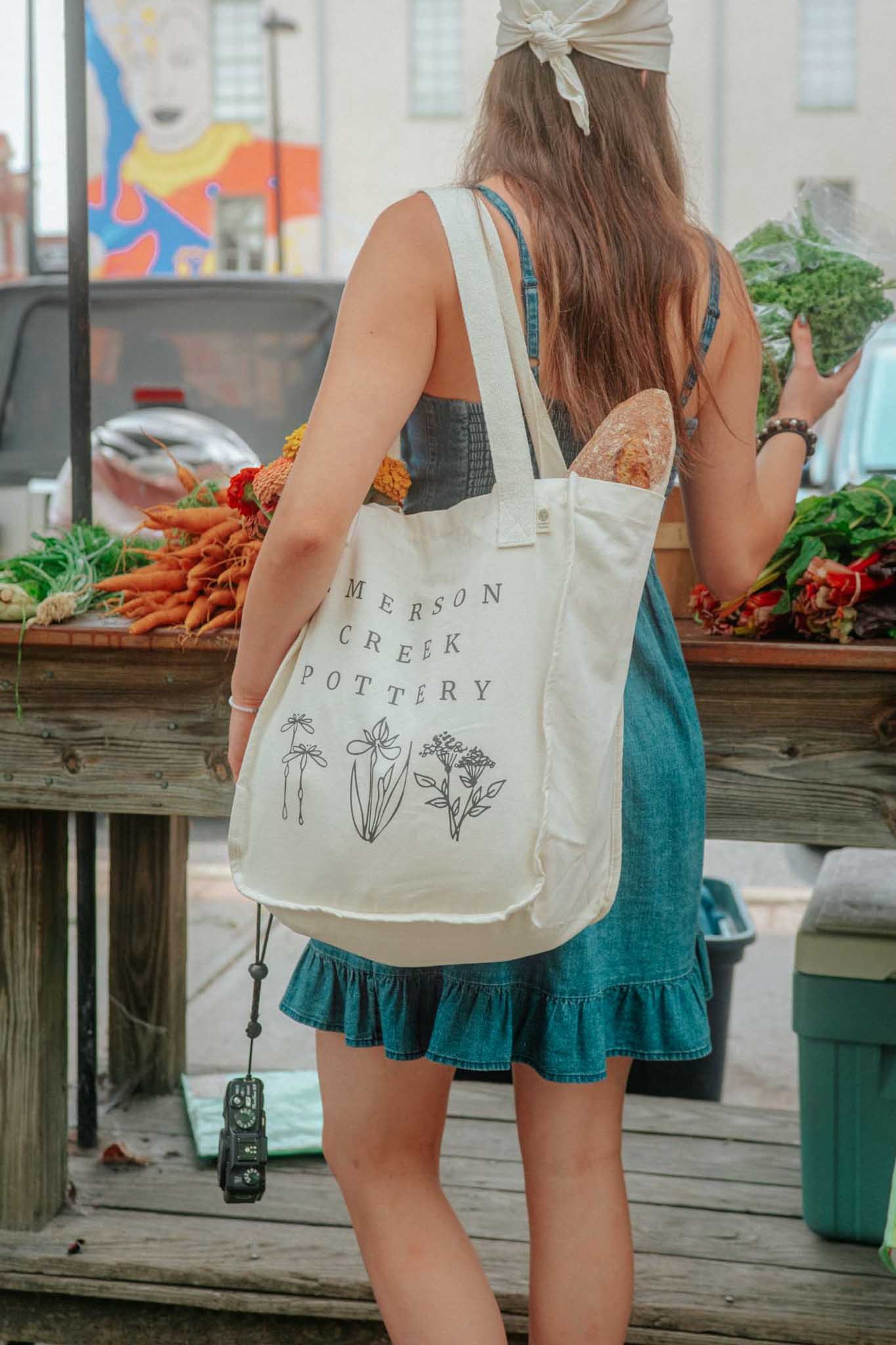 Wildflower Tote Bag | Emerson Creek Pottery