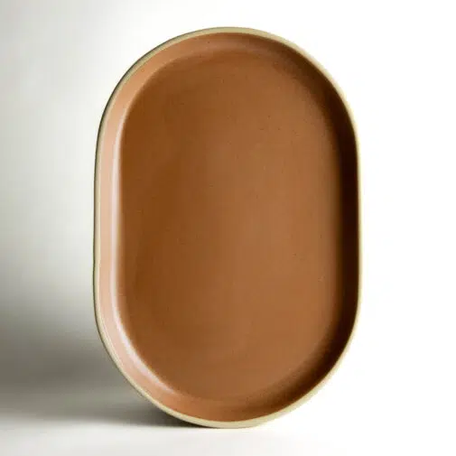 Medium Brookline Oval Tray — Siena