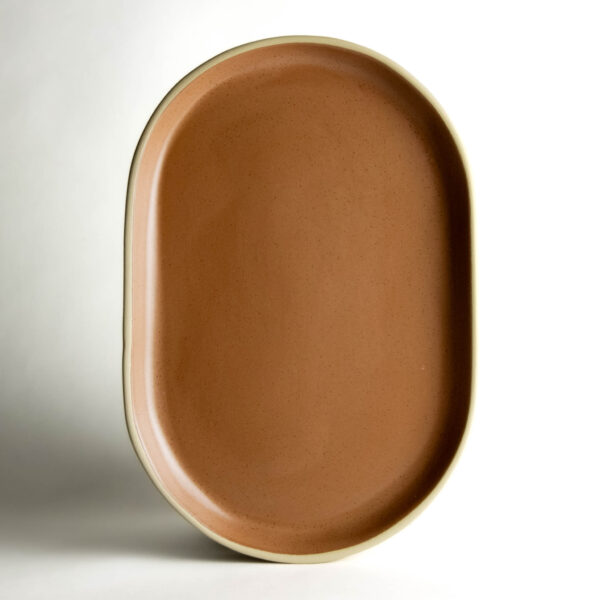 Medium Brookline Oval Tray — Siena